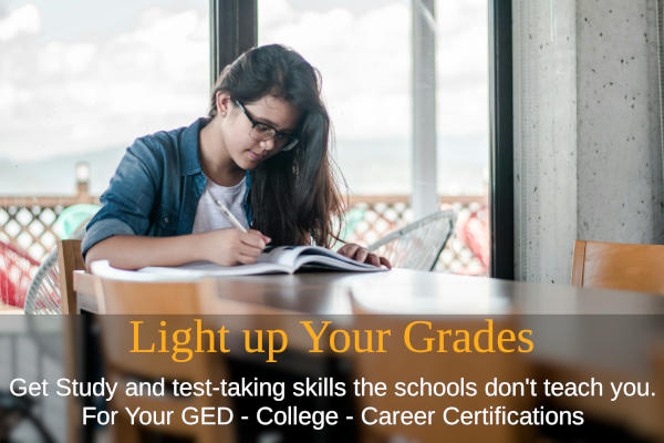 Get your GED and improve your college and career prospects.